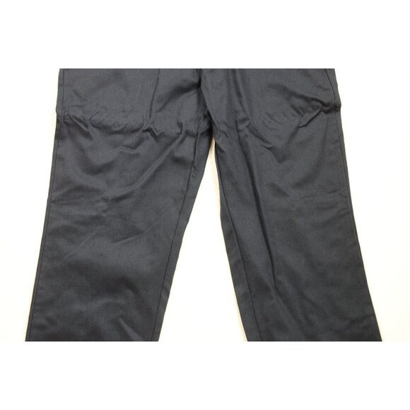 Deadstock Vintage Bulwark FR Mens 36x30 Fire Flame Resistant Workwear Pants Blue - Picture 3 of 16
